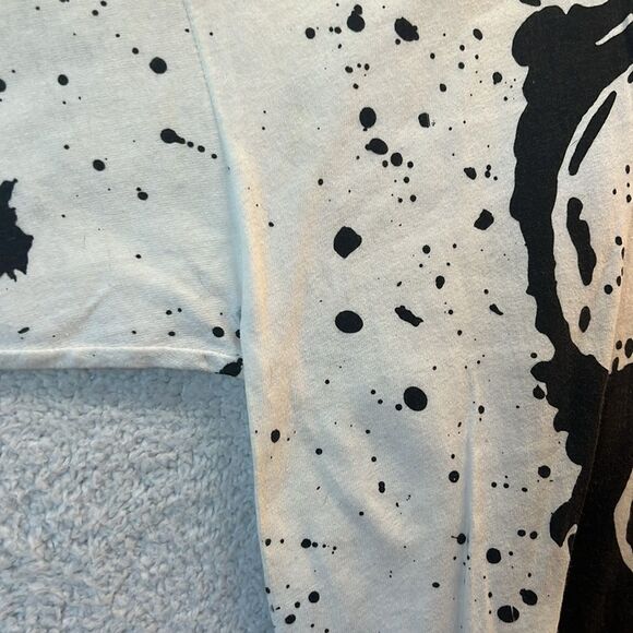 Disney Mickey Mouse Vintage Single Stitch Short Sleeve Splatter Print Graphic - Picture 6 of 16